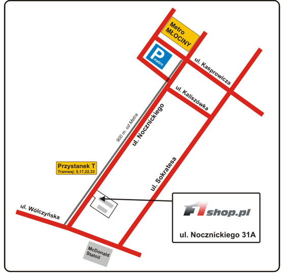 Mapka dojazdu