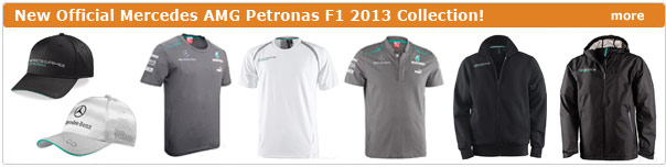 New 2013 Mercedes AMG F1 Team collection!
