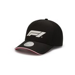Czapka baseballowa dziecięca czarna Logo Formula 1