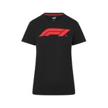 Koszulka T-shirt damska Logo czarna Formula 1 2024