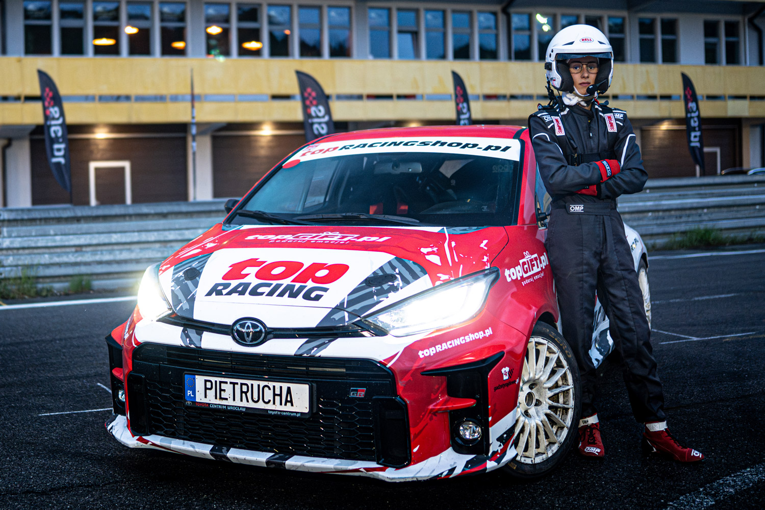 Piotr Orcholski w barwach Top Racing
