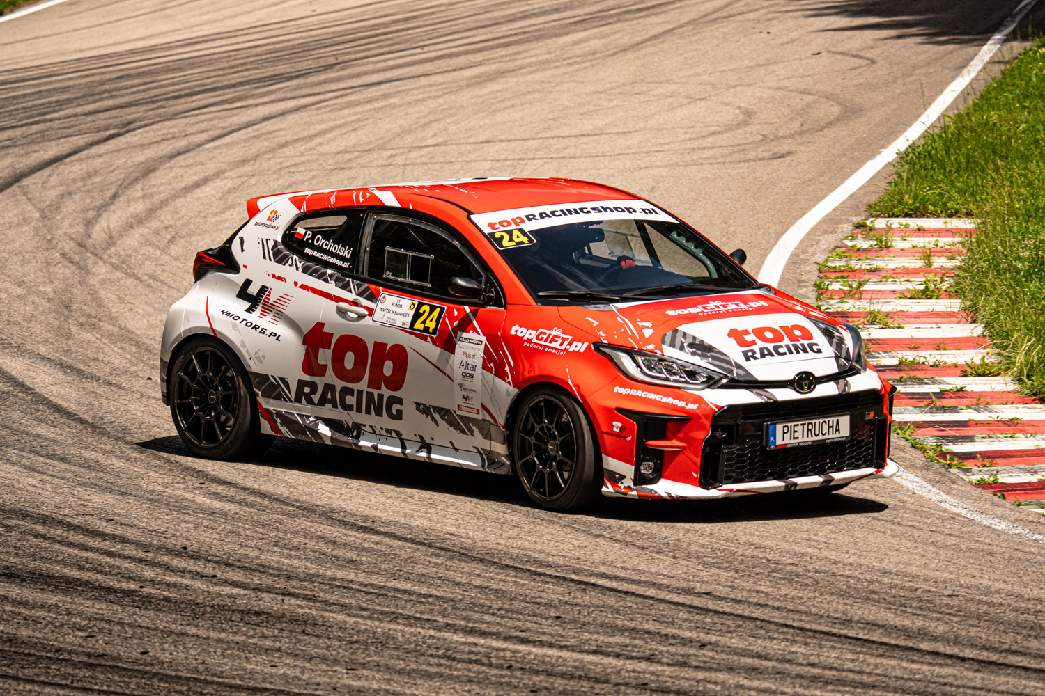 Piotr Orcholski w barwach Top Racing