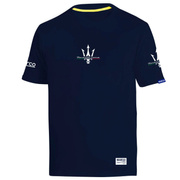 Koszulka t-shirt Maserati Corse Sparco granatowa