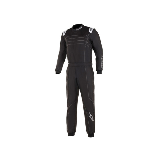 Kombinezon Alpinestars KMX-9 V3 czarny/biały (FIA)