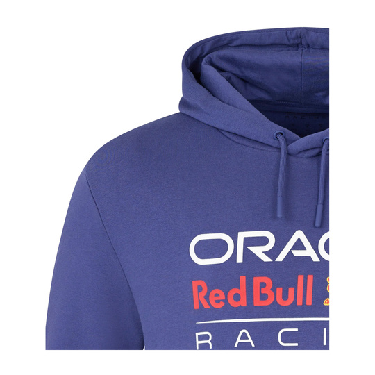 Bluza męska z kapturem Logo niebieska Red Bull Racing 2025