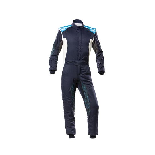 Kombinezon OMP Tecnica Hybrid granatowy (FIA)