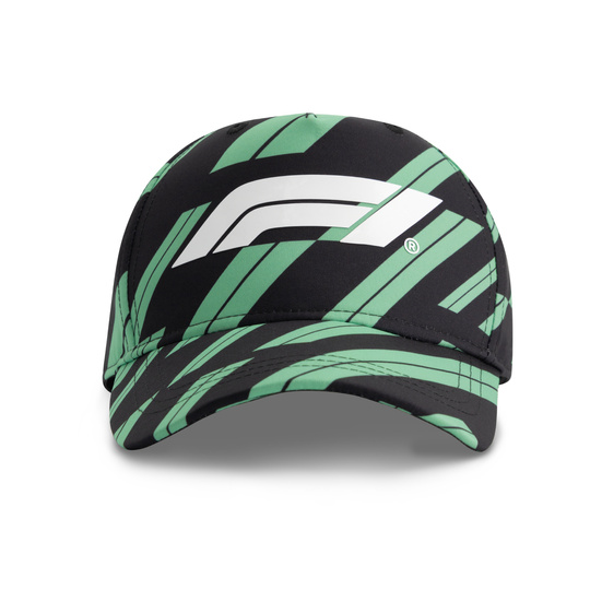 Czapka baseballowa męska Track Graphic zielona Formula 1 2026