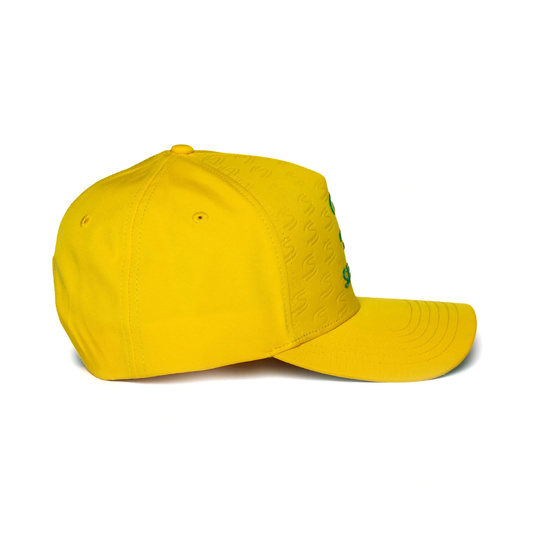 Czapka z daszkiem Debossed Logo Ayrton Senna Collection 2026 żółta