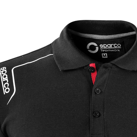 Koszulka polo Portland Sparco czarna