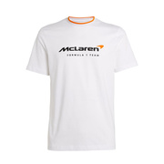 Koszulka t-shirt męska Essentials biała McLaren F1 2025