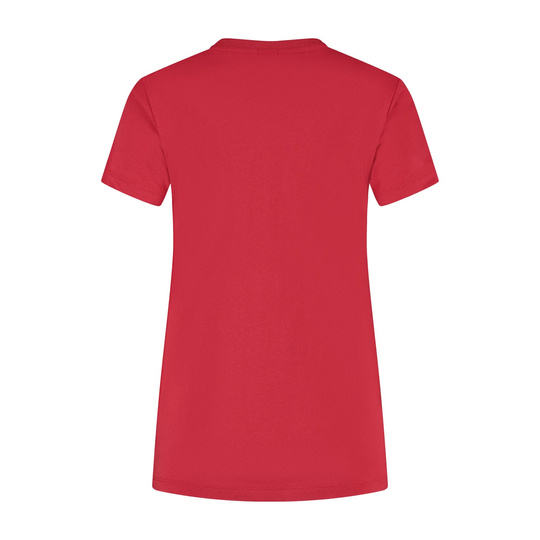 Koszulka t-shirt damska Shield Scuderia Ferrari F1 czerwona