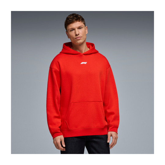 Bluza męska z kapturem Racing Line czerwona Formula 1 2026