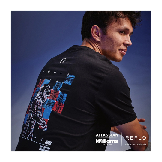 Koszulka t-shirt męska Alex Albon Drivers Williams Racing 2026