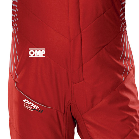 Kombinezon OMP One-S Air czerwony (FIA)