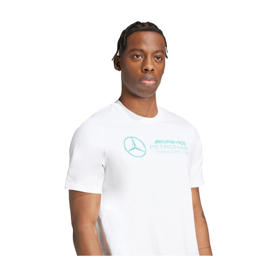 Koszulka t-shirt Logo Mercedes AMG F1 biała
