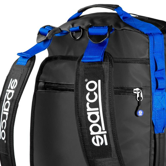 Torba DAKAR-S Sparco czarna/niebieska