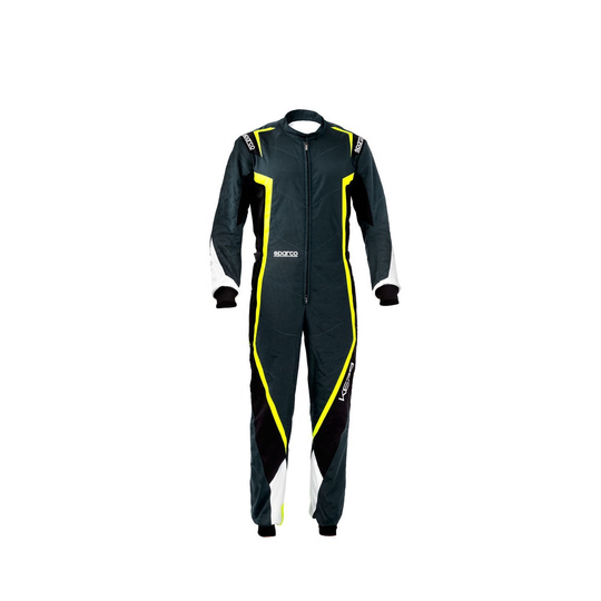 Kombinezon Sparco Kerb MY20 szary/żółty (CIK)