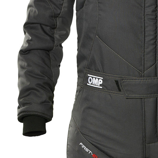 Kombinezon OMP First EVO MY25 antracytowy (FIA)