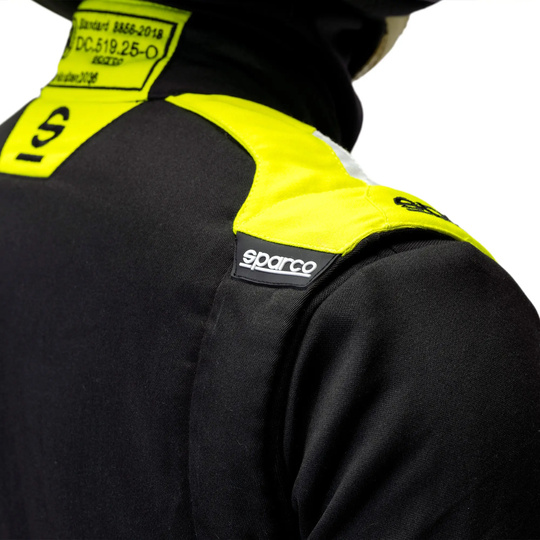 Kombinezon Sparco Sprint Advanced czarny/żółty (FIA)