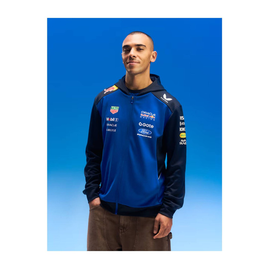 Bluza męska z kapturem Zip Team Red Bull Racing 2026