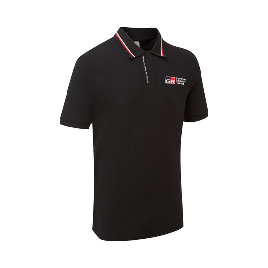 Koszulka polo GR Logo Toyota Gazoo Racing 2026 czarna