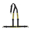 Pasy 3-punktowe Sabelt 2" czarne (ECE) Snap Hook