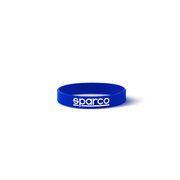 Opaska silikonowa na nadgarstek Logo Sparco niebieska