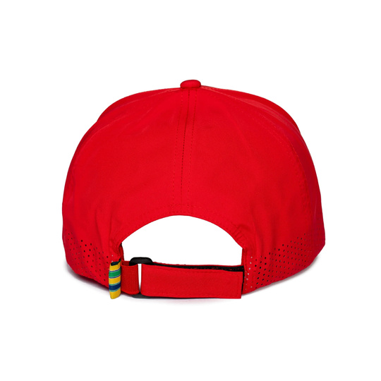Czapka baseballowa męska Leisure czerwona Ayrton Senna 2026