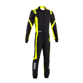 Kombinezon dziecięcy Sparco Thunder czarno-żółty (FIA)