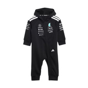 Kombinezon niemowlęcy Team Mercedes AMG F1 2026 czarny