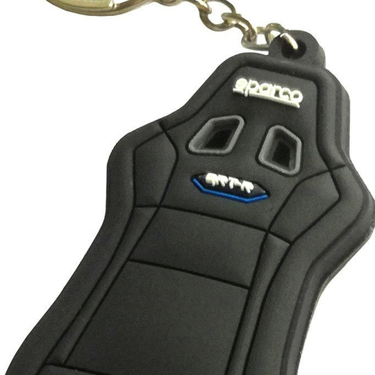 Breloczek Seat Sparco czarny