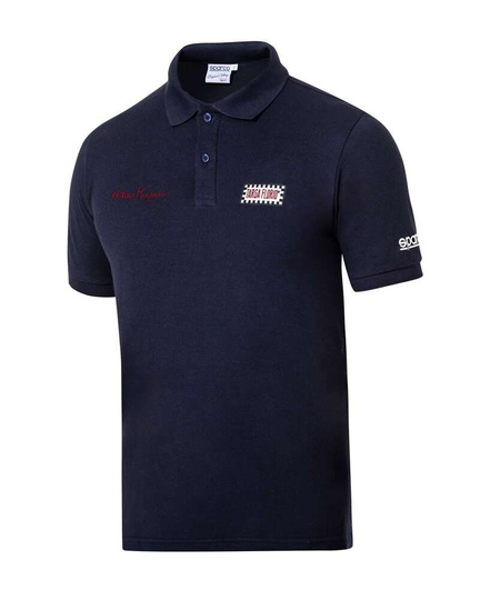 Koszulka polo Targa Florio Merzario #AM2 Sparco granatowa