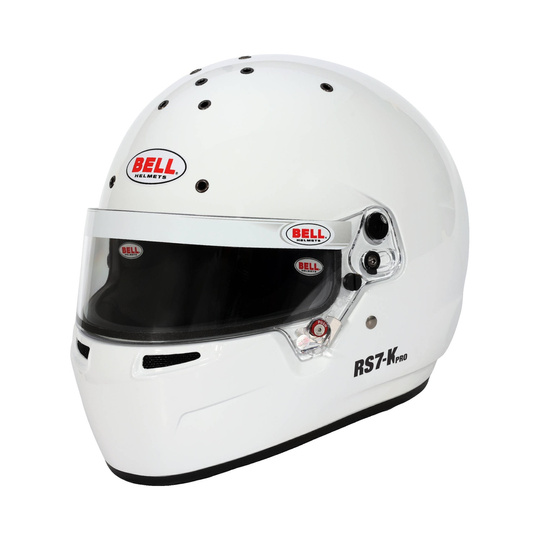 Kask kartingowy Bell RS7-K PRO biały (FIA)