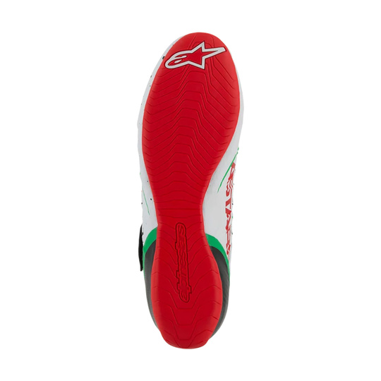 Buty Alpinestars Tech-1 KX V3 biało/zielone biało-zielone (FIA)