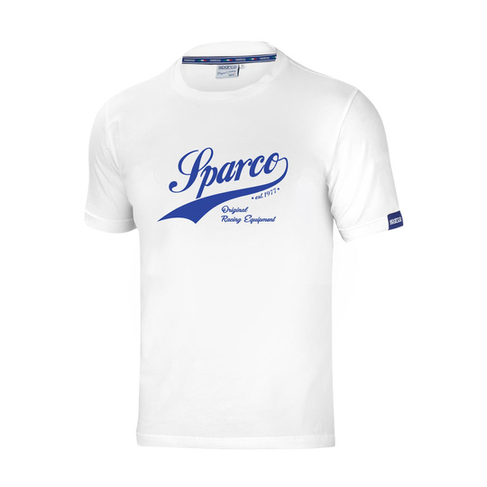 Koszulka t-shirt męska VINTAGE Sparco biała