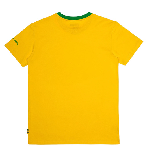 Koszulka t-shirt Ayrton Senna Brazil Ayrton Senna Collection 2026 żółta
