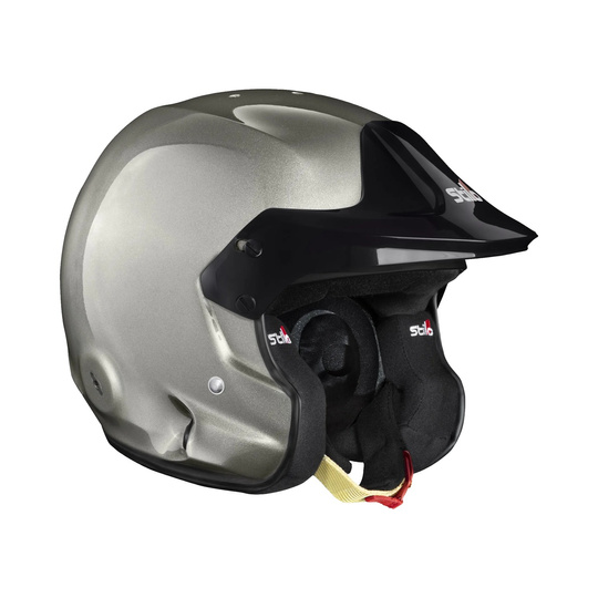 Kask Stilo Venti4 Trophy Jet Composite srebrny (FIA)