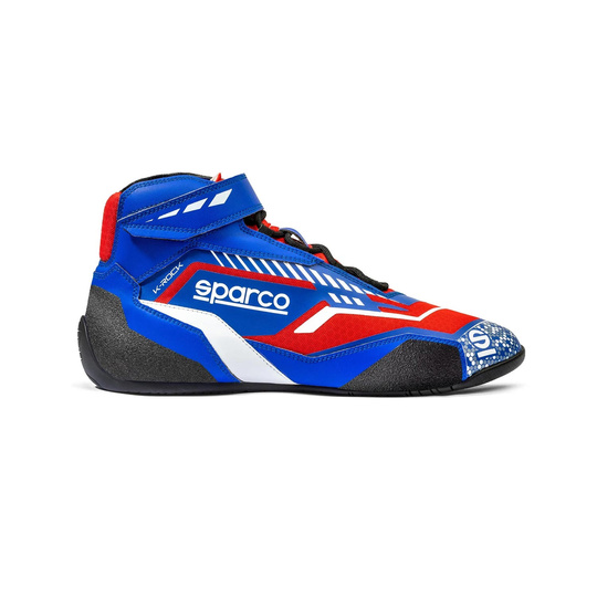Buty Sparco K-Rock niebieskie/czerwone