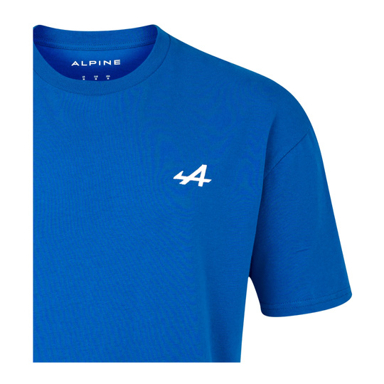 Koszulka T-shirt męska Relaxed niebieska Alpine F1 2026