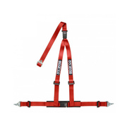Pasy bezpieczeństwa Sparco 3 - punktowe CLUB H-3M DUAL czerwone (ECE)