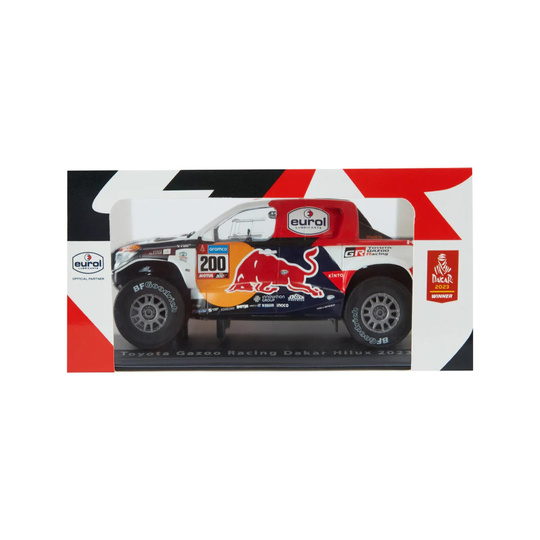 Model samochodu 1:24 Dakar Winner Hilux T1+ Toyota Gazoo Racing