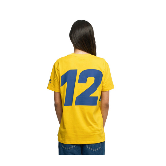 Koszulka t-shirt męska Hashtag żółta Senna 2025