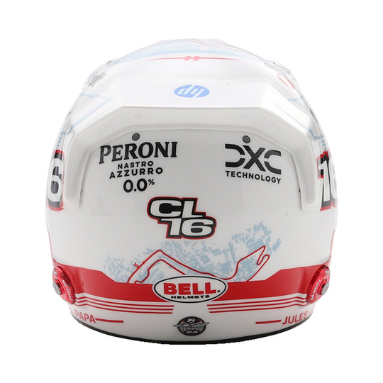 Model kasku 1:5 Charles Leclerc Monaco GP Scuderia Ferrari F1