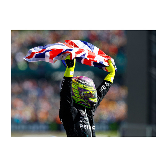 Model 1:5 kask Lewis Hamilton Silverstone GP Mercedes AMG F1