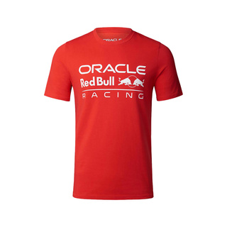 Koszulka T-shirt męska Large Logo red Red Bull Racing