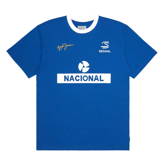 Koszulka t-shirt Ayrton Senna Nacional Ringer Ayrton Senna Collection 2026