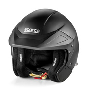 Kask Sparco Flux RJ czarny (FIA)