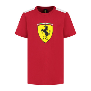 Koszulka t-shirt Shield Scuderia Ferrari F1 czerwona