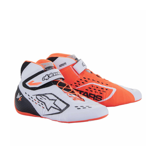 Buty Alpinestars TECH 1-KX V2 białe/pomarańczowe
