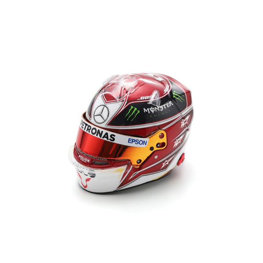 Model 1:5 kask Lewis Hamilton Austin GP 2019 Mercedes AMG F1